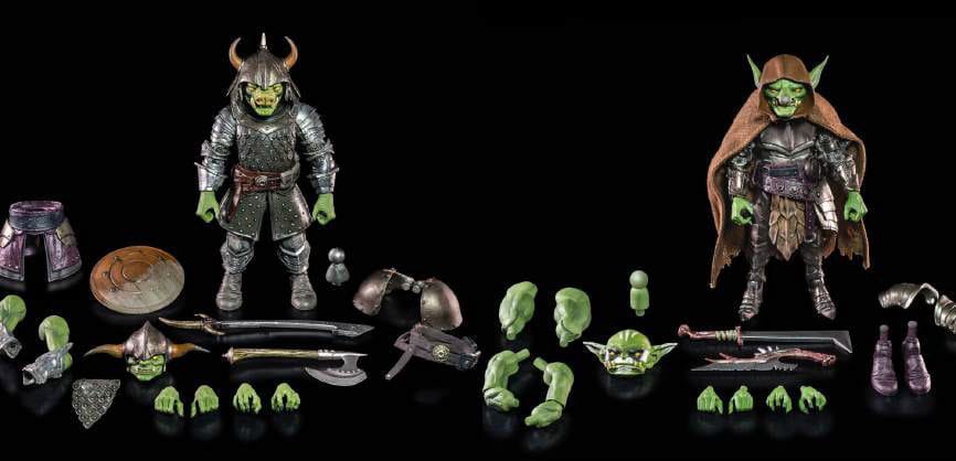 Mythic Legions: Ashes of Agbendor Actionfiguren 2er-Pack Maligancy of Gobhollow Image 3