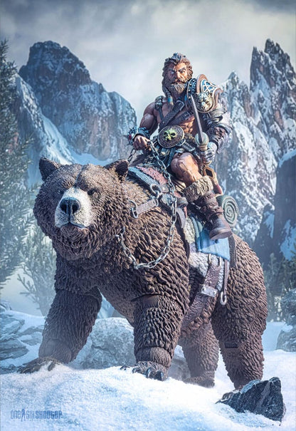 Mythic Legions: Rising Sons Actionfigur Bodvar (Bear Mount) 15 cm Image 4