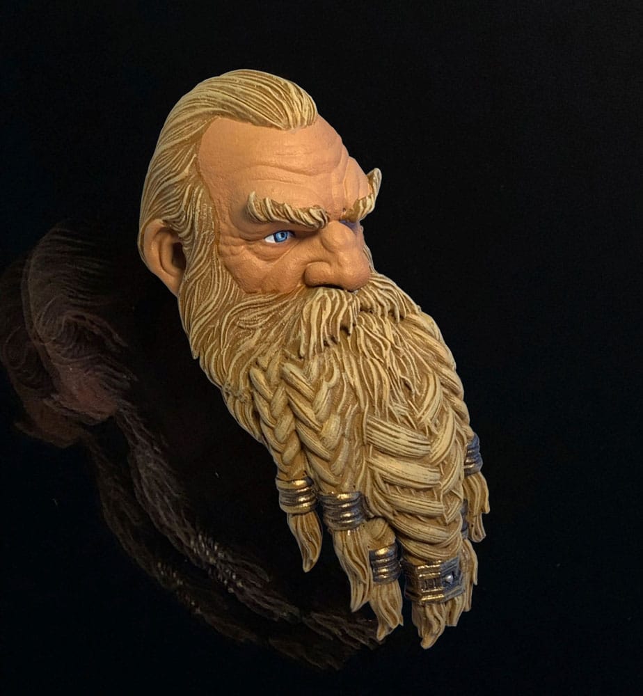 Mythic Legions: Rising Sons Zubehör-Set für Actionfiguren Dwarf Head Image 2
