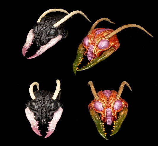 Cosmic Character Pack Zubehör-Set für Actionfiguren Sphexxian Helmets Set Image 1