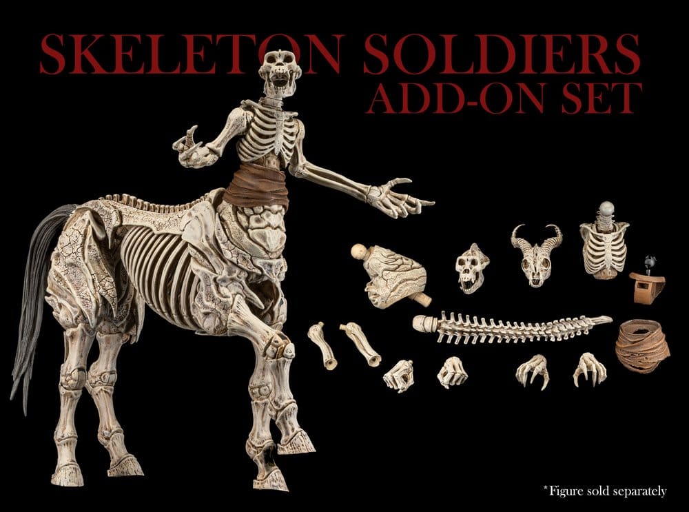 Mythic Legions: Reinforcement 3 Zubehör-Set für Actionfiguren Skeleton Soldiers Add-On Set Image 1