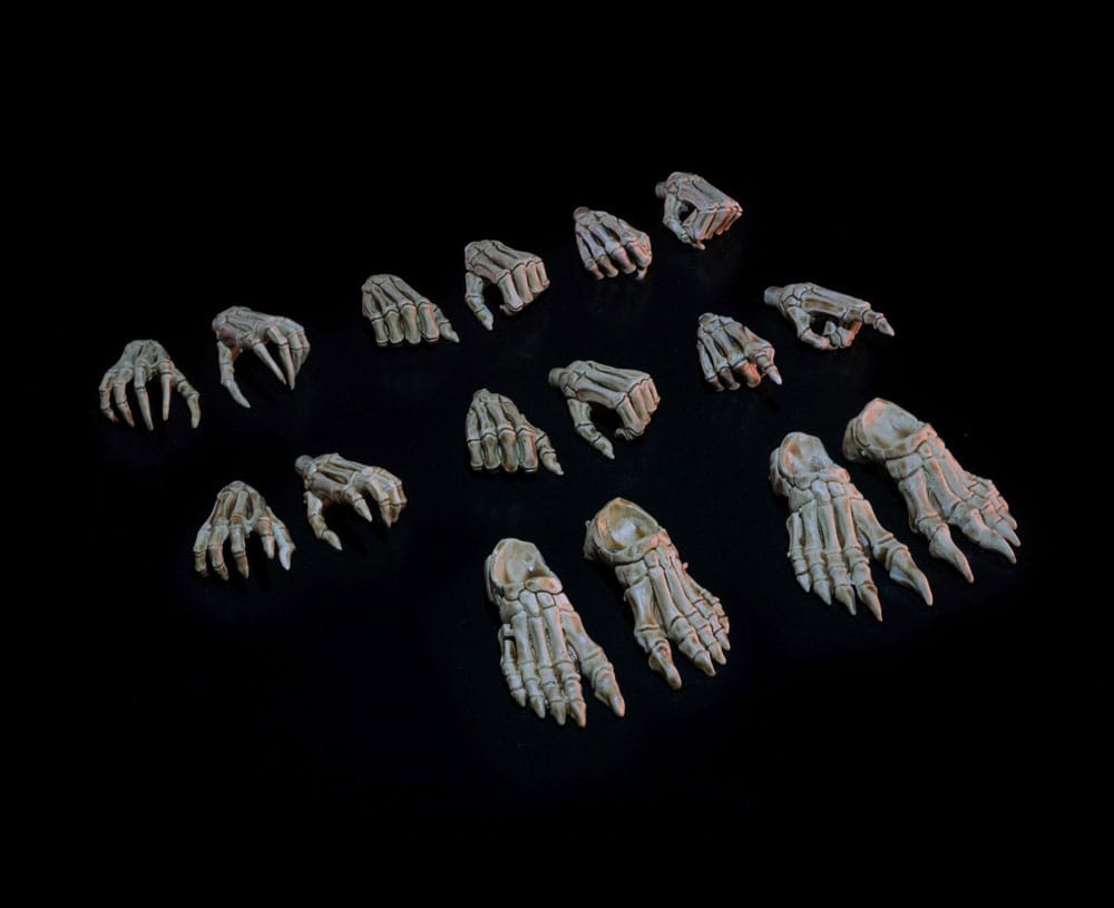 Mythic Legions: Necronominus Zubehör-Set für Actionfiguren Skeletons of Necronominus Hands/Feet Pack Image