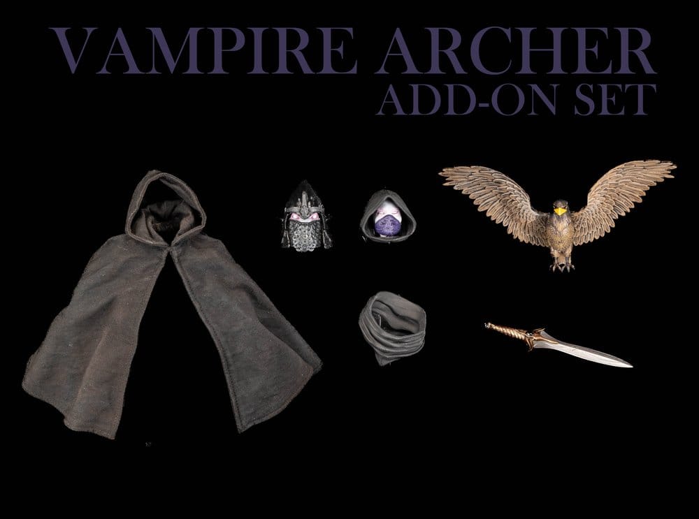 Mythic Legions: Reinforcement 3 Zubehör-Set für Actionfiguren Vampire Archer Add-On Set Image 3