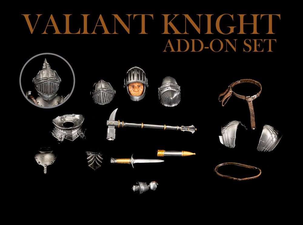 Mythic Legions: Reinforcement 3 Zubehör-Set für Actionfiguren Valiant Knight Add-On Set Image 1