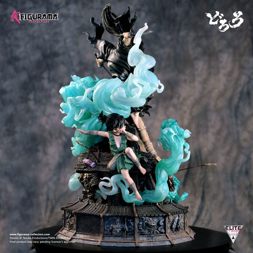 Dororo Elite Fandom Diorama 1/6 Dororo & Hyakkimaru 48 cm Image 12