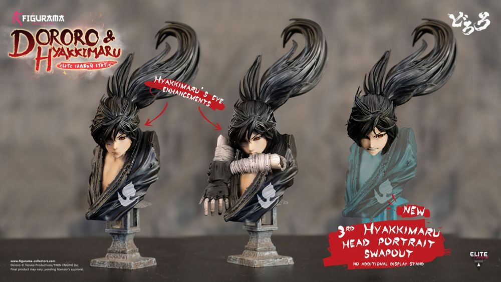 Dororo Elite Fandom Diorama 1/6 Dororo & Hyakkimaru 48 cm Image 17