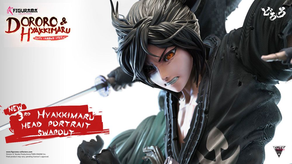 Dororo Elite Fandom Diorama 1/6 Dororo & Hyakkimaru 48 cm Image 18