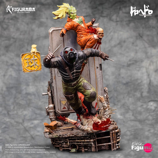 Dorohedoro Elite FigumiZ Diorama 1/8 Caiman & Nikaido 37 cm Image 1