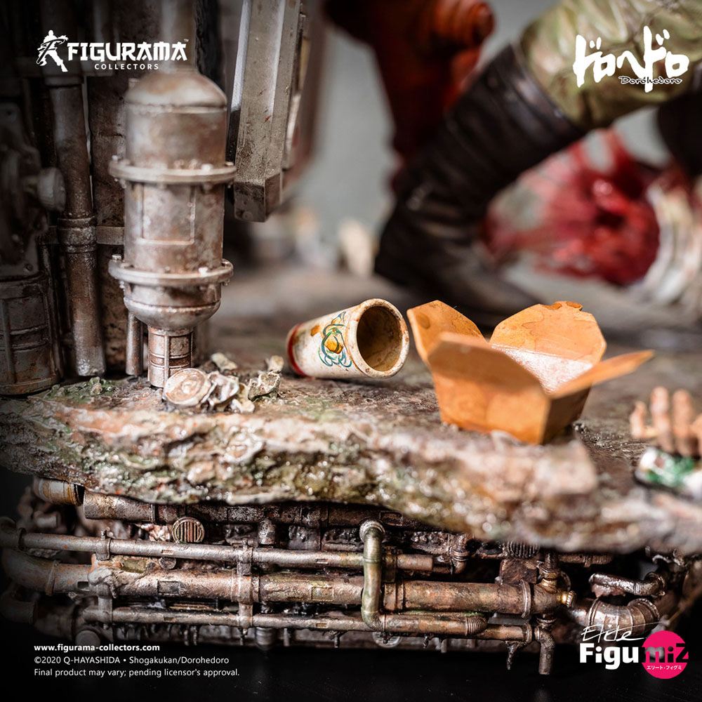 Dorohedoro Elite FigumiZ Diorama 1/8 Caiman & Nikaido 37 cm Image 7