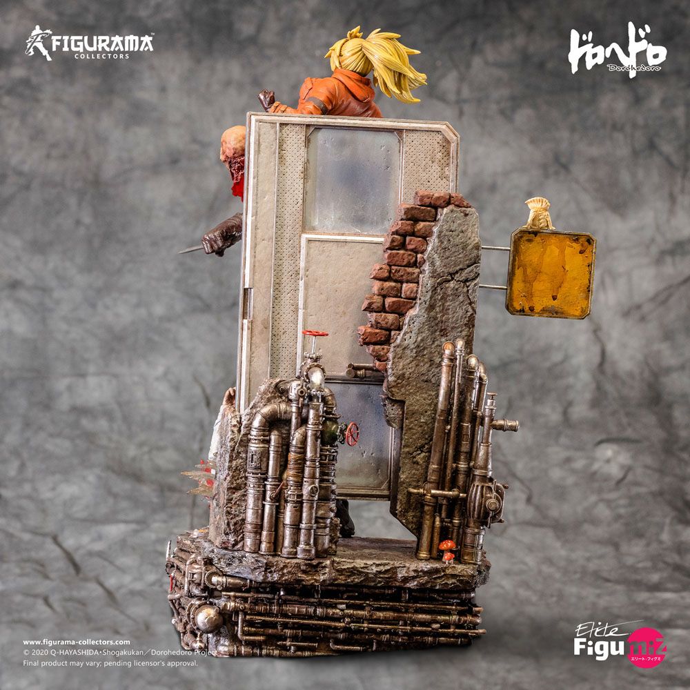 Dorohedoro Elite FigumiZ Diorama 1/8 Caiman & Nikaido 37 cm Image 9