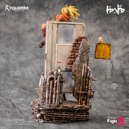 Dorohedoro Elite FigumiZ Diorama 1/8 Caiman & Nikaido 37 cm Image 9