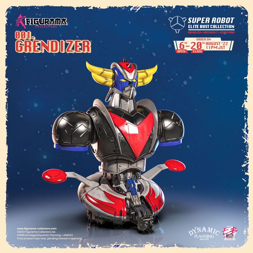 UFO Robot Grendizer Super Robot Elite Büste 1/3 Grendizer 26 cm Image 2