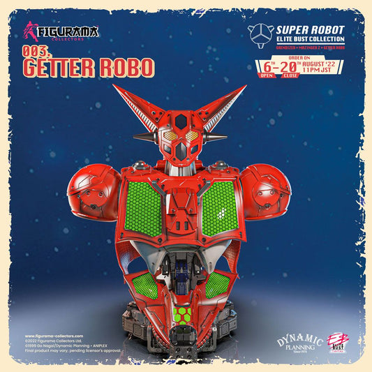 Getter Robo Super Robot Elite Büste 1/3 Getter Robo 26 cm Image 1