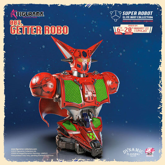 Getter Robo Super Robot Elite Büste 1/3 Getter Robo 26 cm Image 2