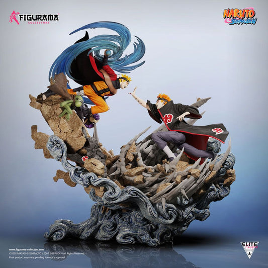 Naruto Elite Fandom Diorama 1/6 Naruto vs. Pain 69 cm Image 1
