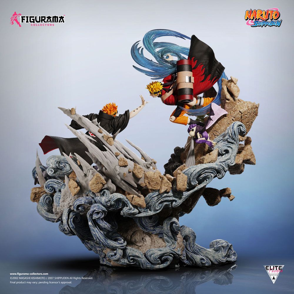 Naruto Elite Fandom Diorama 1/6 Naruto vs. Pain 69 cm Image 7