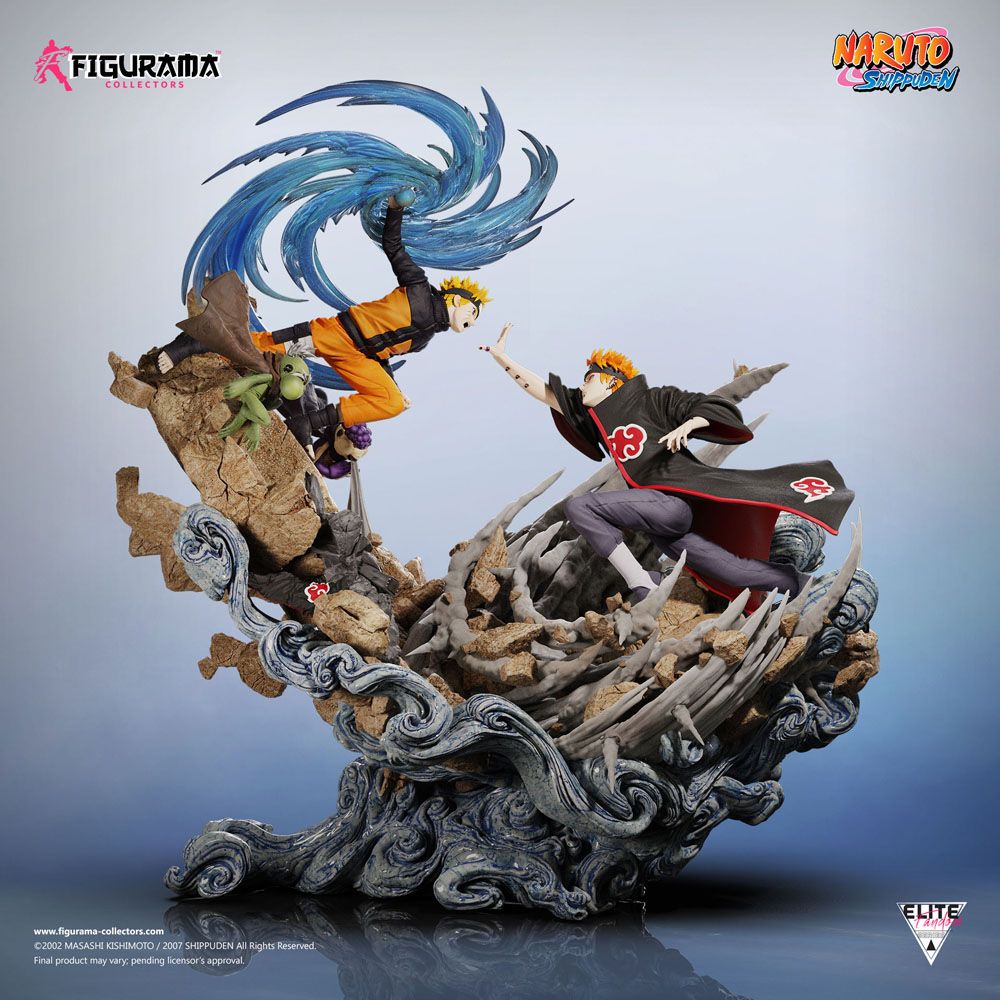 Naruto Elite Fandom Diorama 1/6 Naruto vs. Pain 69 cm Image 8