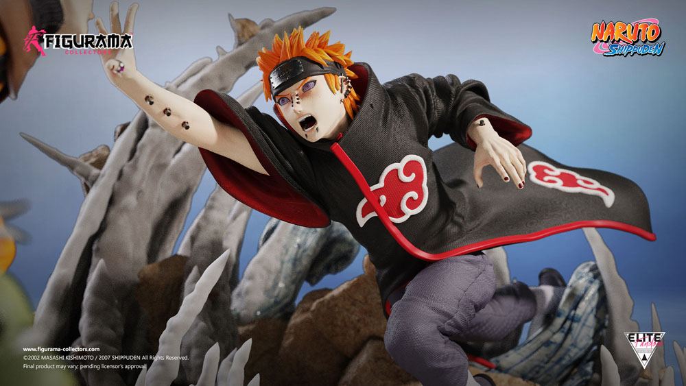 Naruto Elite Fandom Diorama 1/6 Naruto vs. Pain 69 cm Image 11