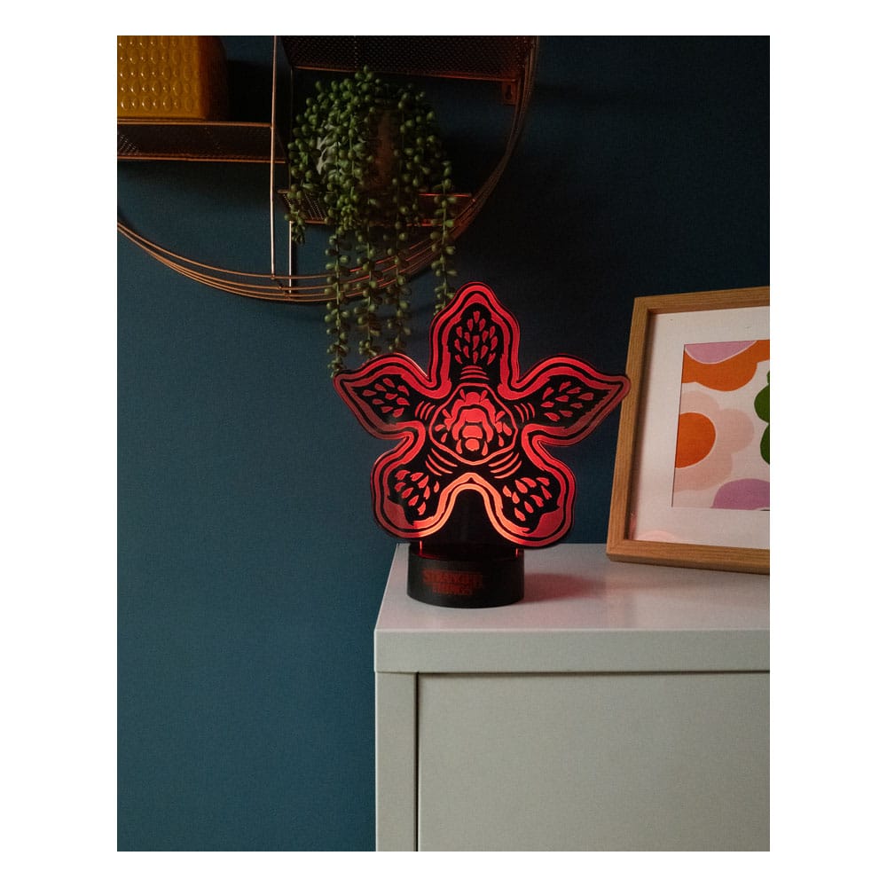 Stranger Things Laser Etched Leuchte Demogorgan Image 3