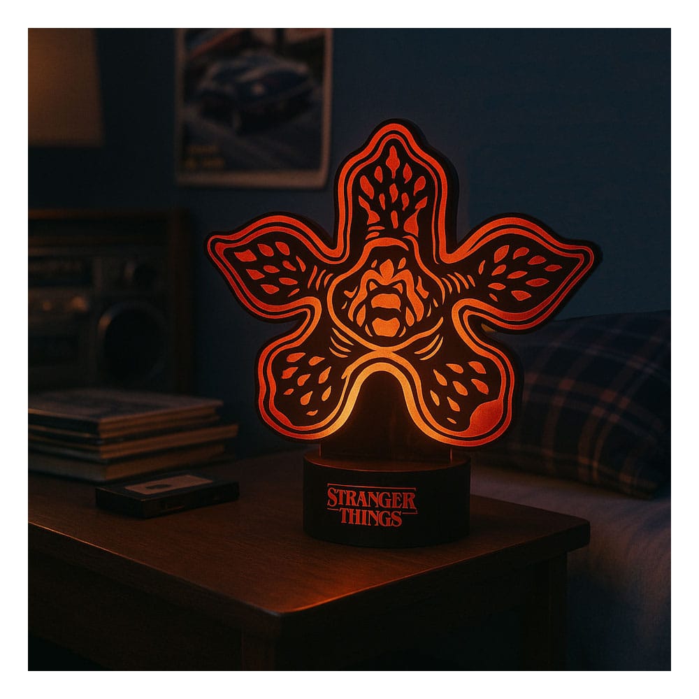 Stranger Things Laser Etched Leuchte Demogorgan Image 4