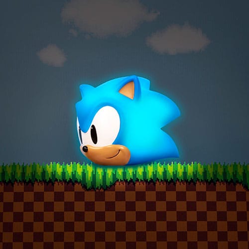 Sonic the Hedgehog Mood Light-Leuchte Sonic Head 12 cm Image 1