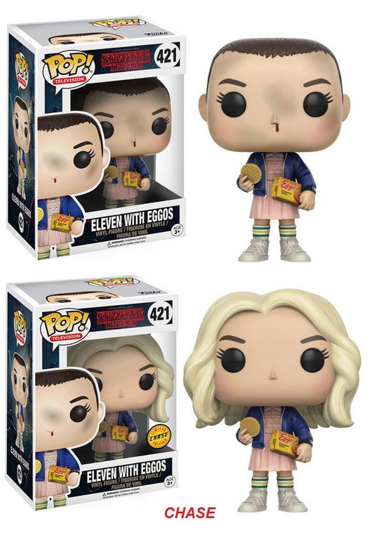 Stranger Things POP! TV Vinyl Figuren Eleven With Eggos 9 cm Sortiment (6) Image