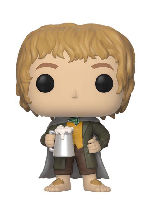 Herr der Ringe POP! Movies Vinyl Figur Merry Brandybock 9 cm Image