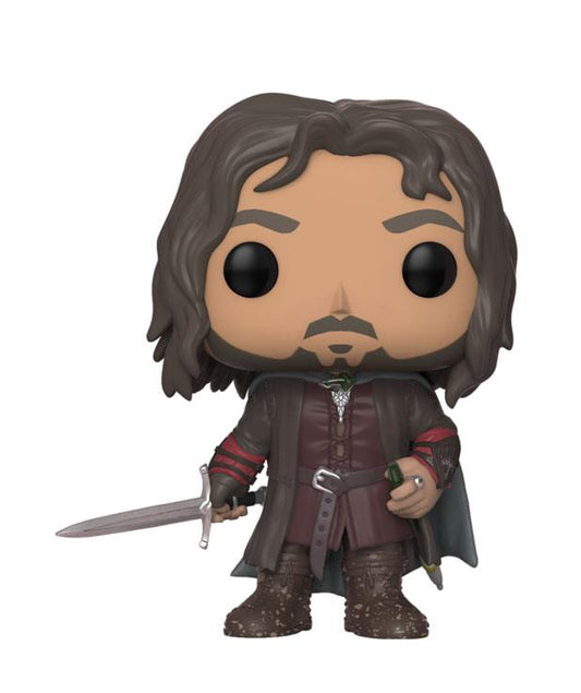Herr der Ringe POP! Movies Vinyl Figur Aragorn 9 cm Image