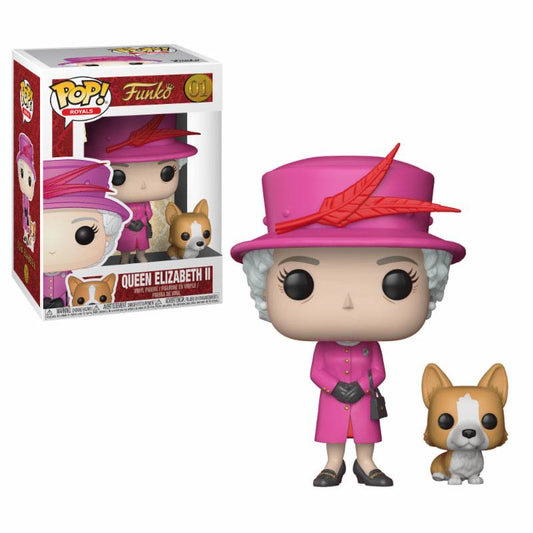 Royal Family POP Vinyl Figur Queen Elizabeth II 9 cm Image