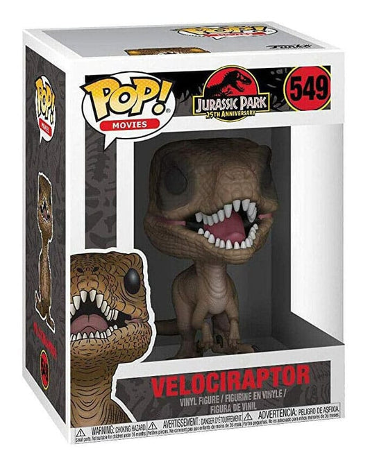 Jurassic Park POP! Movies Vinyl Figur Velociraptor 9 cm Image 2