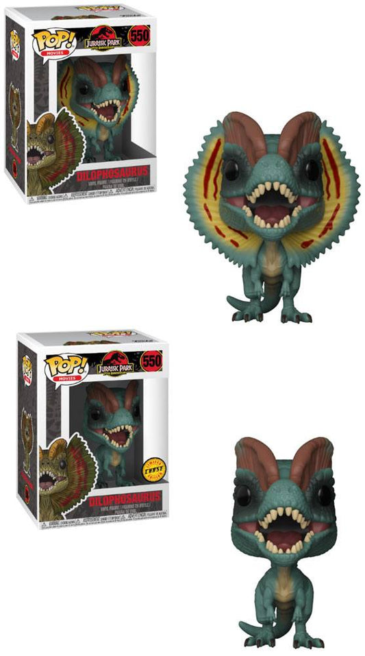 Jurassic Park POP! Movies Vinyl Figuren 9 cm Dilophosaurus Sortiment (6) Image