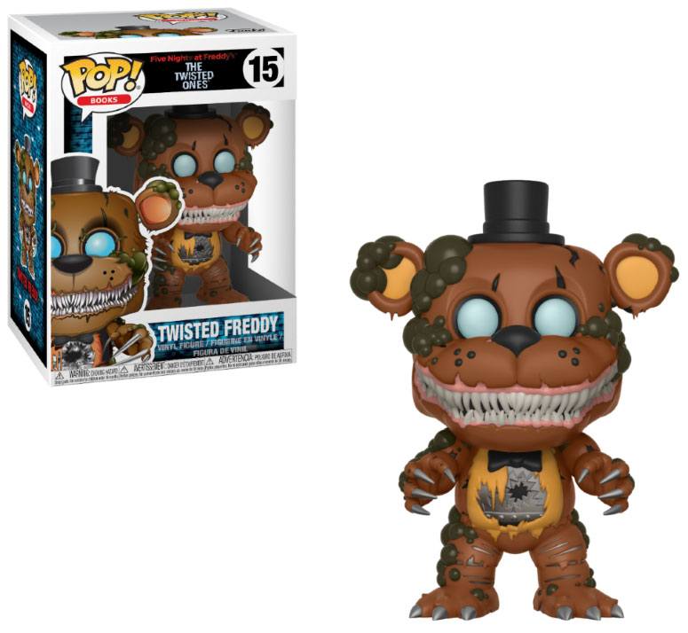 Five Nights at Freddy's The Twisted Ones POP! Books Vinyl Figur Twisted Freddy 9 cm Image