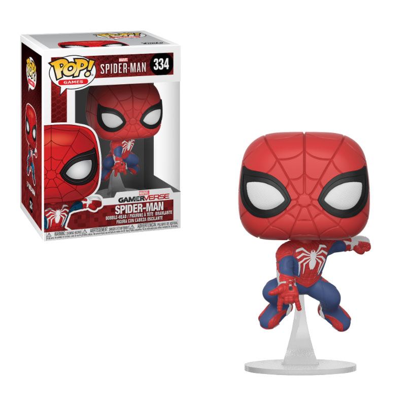 Marvel Spider-Man POP! Games Vinyl Figur Spider-Man 9 cm Image