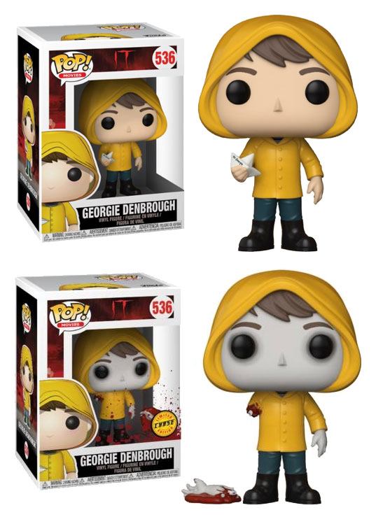 Stephen Kings Es 2017 POP! Movies Vinyl Figuren Georgie Denbrough 9 cm Sortiment (6) Image