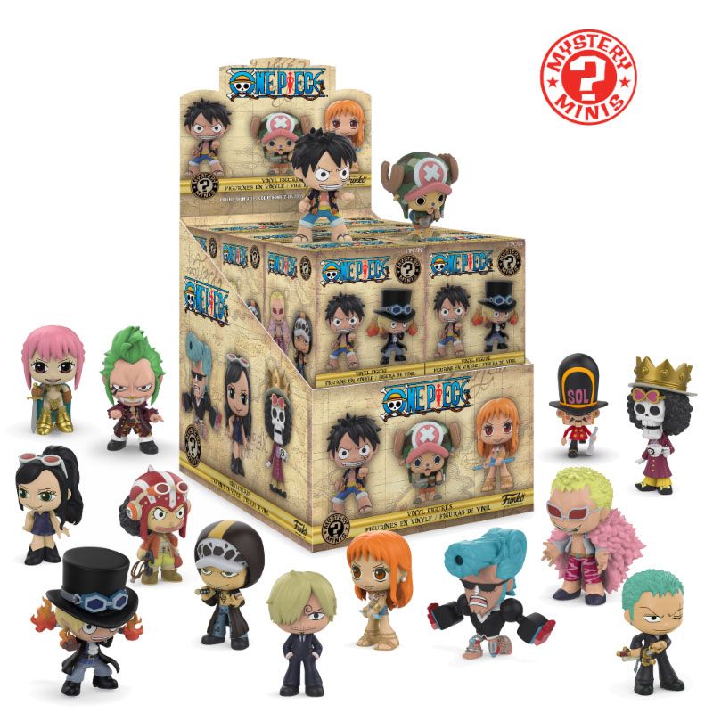 One Piece Mystery Minis Minifiguren 5 cm Display (12) Image