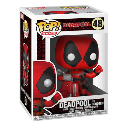 Deadpool POP! Rides Vinyl Figur Deadpool & Scooter 9 cm Image 2