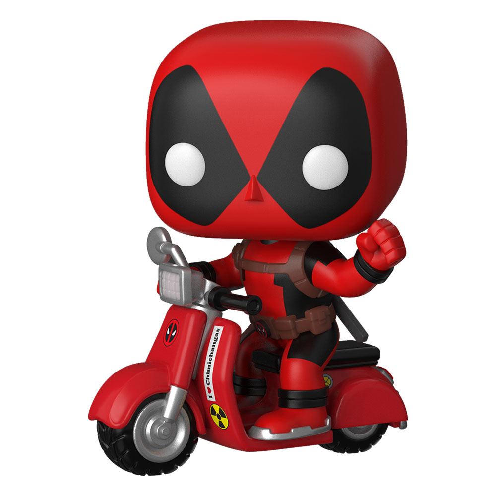 Deadpool POP! Rides Vinyl Figur Deadpool & Scooter 9 cm Image 1