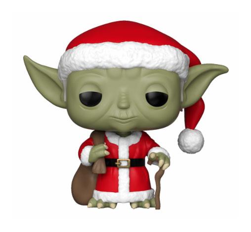 Star Wars POP! Vinyl Wackelkopf-Figur Holiday Santa Yoda 9 cm Image
