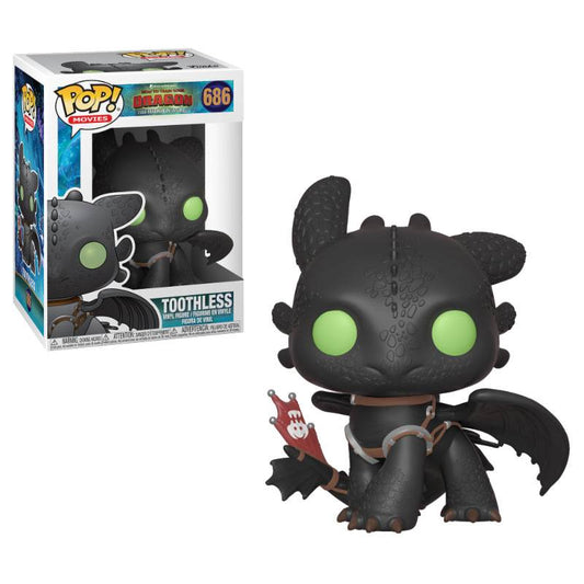 Drachenzähmen leicht gemacht 3 POP! Vinyl Figur Toothless 9 cm Image