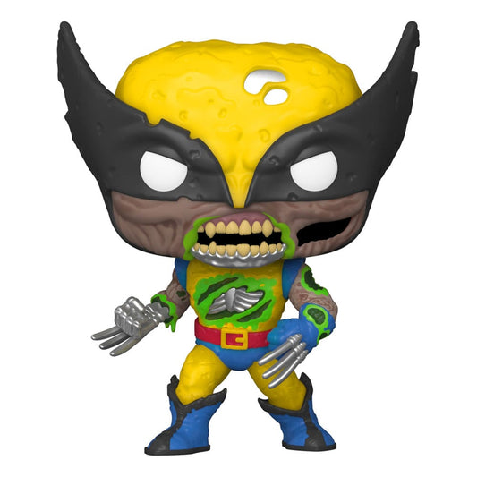 Marvel POP! Movies Vinyl Figur Marvel Zombies- Wolverine(GW) Exclusive 9 cm Image