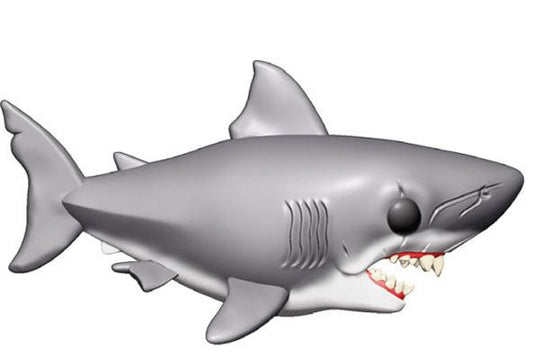 Der weiße Hai Oversized POP! Movies Vinyl Figur Jaws 15 cm Image