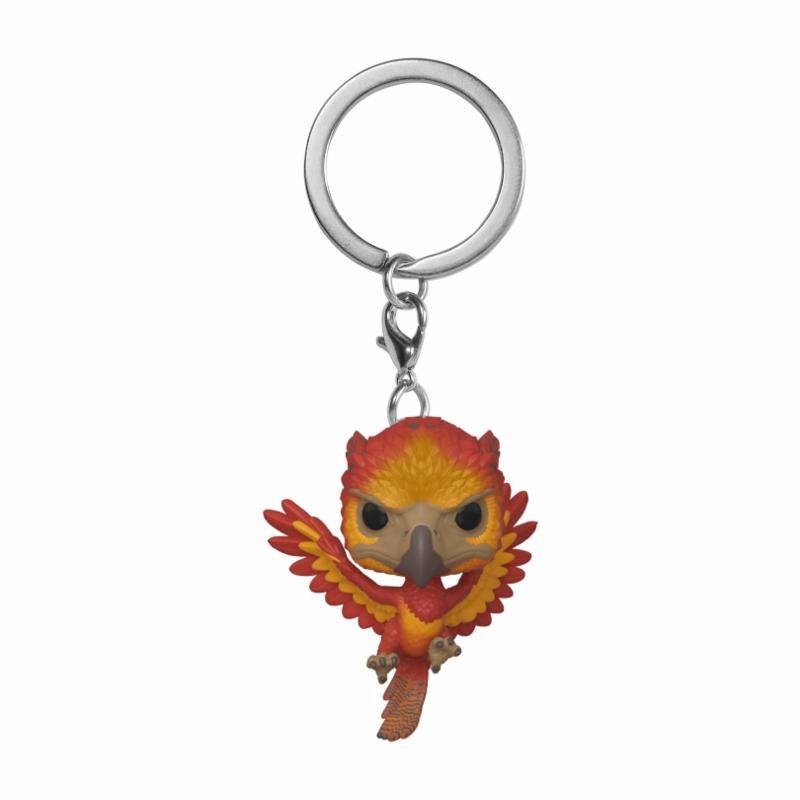 Harry Potter Pocket POP! Vinyl Schlüsselanhänger Fawkes 4 cm Image