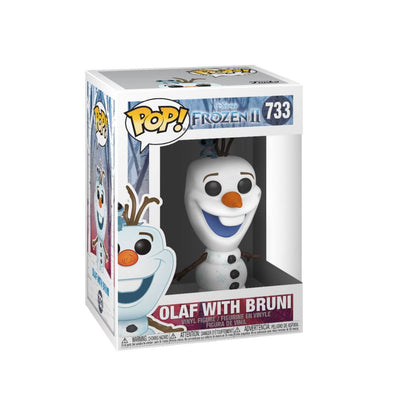 Die Eiskönigin - Völlig unverfroren 2 POP! Disney Vinyl Figur Olaf & Bruni 9 cm Image 2