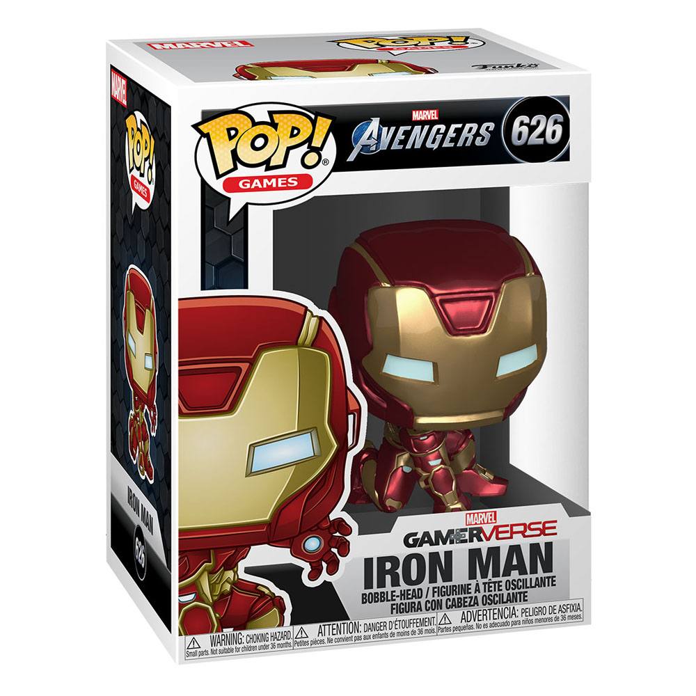 Marvel's Avengers (2020 video game) POP! Marvel Vinyl Figur Iron Man 9 cm Image 2