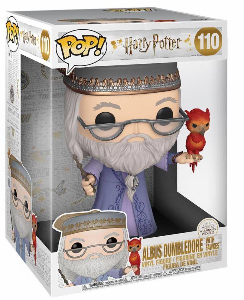 Harry Potter Super Sized POP! Movies Vinyl Figur Dumbledore 25 cm Image 2