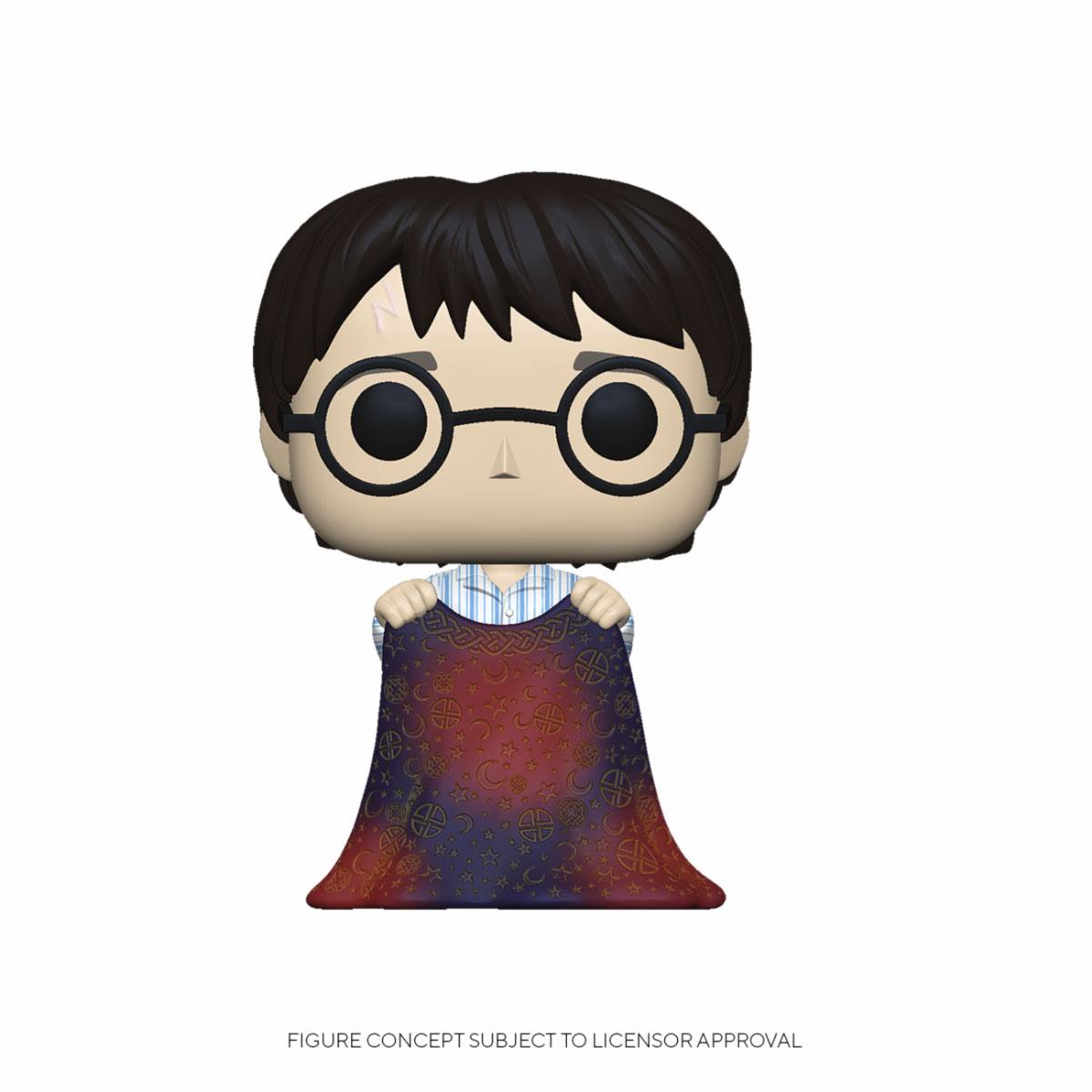 Harry Potter POP! Movies Vinyl Figur Harry w/Invisibility Cloak 9 cm Image