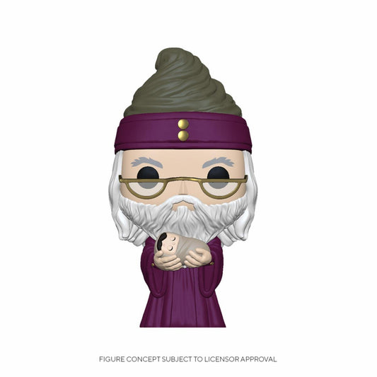 Harry Potter POP! Movies Vinyl Figur Dumbledore w/Baby Harry 9 cm Image