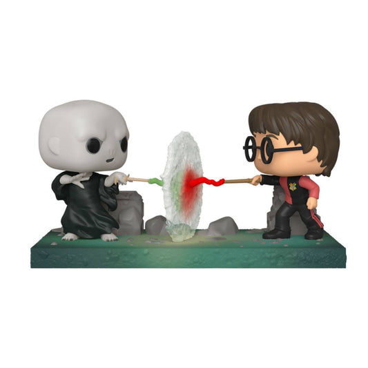 Harry Potter POP! Movie Moment Vinyl Figur Harry VS Voldemort 9 cm Image