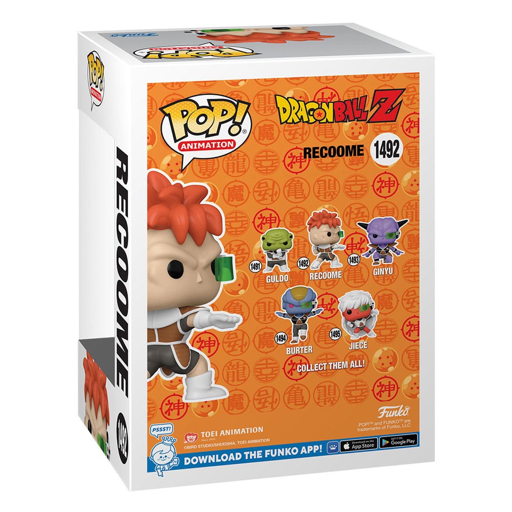 Dragon Ball Z POP! Animation Vinyl Figur Recoome 9 cm Image 3