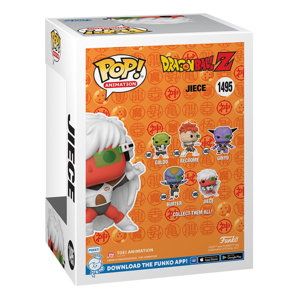 Dragon Ball Z POP! Animation Vinyl Figur Jiece 9 cm Image 3